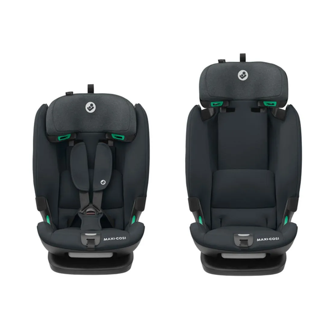 Maxi-Cosi Titan Plus i-Size Car Seat - Authentic Graphite