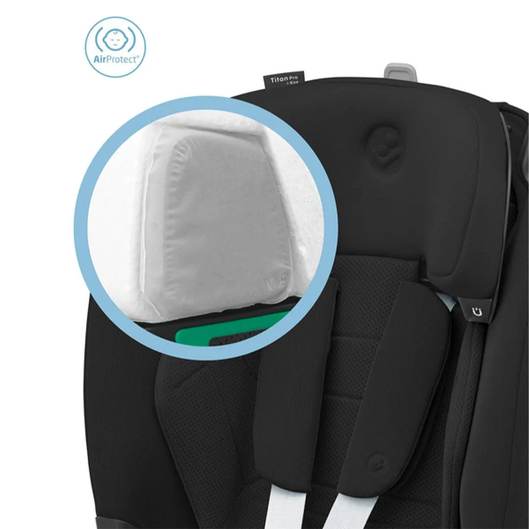 Maxi-Cosi Titan Pro i-Size Car Seat - Authentic Black