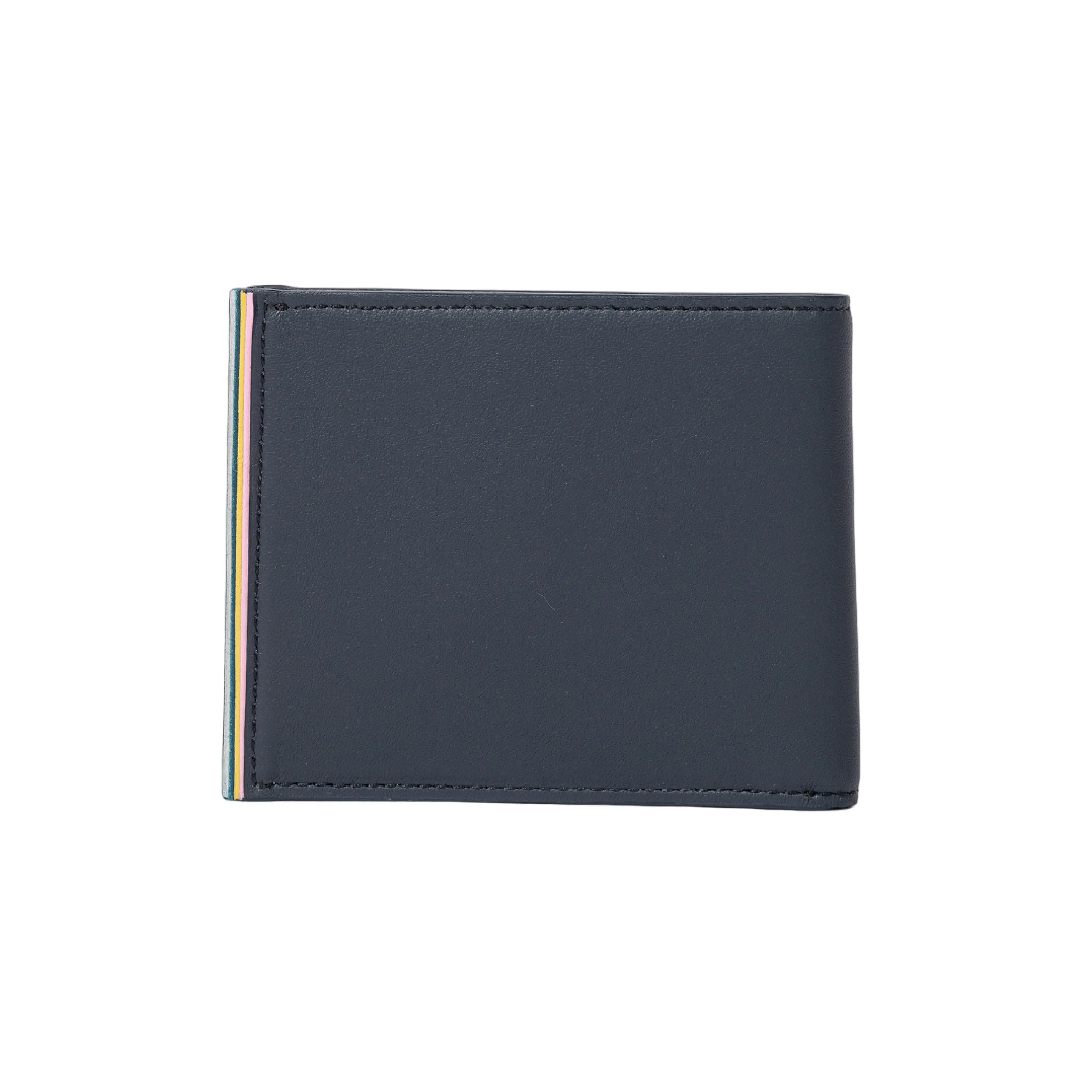 Men's Leather Billfold Wallet | Navy