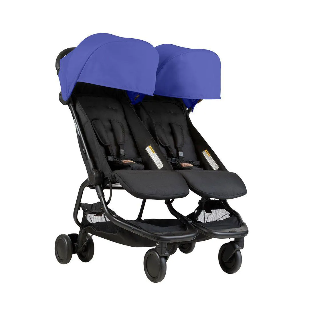 Mountain Buggy Nano Duo Pushchair - Nautical