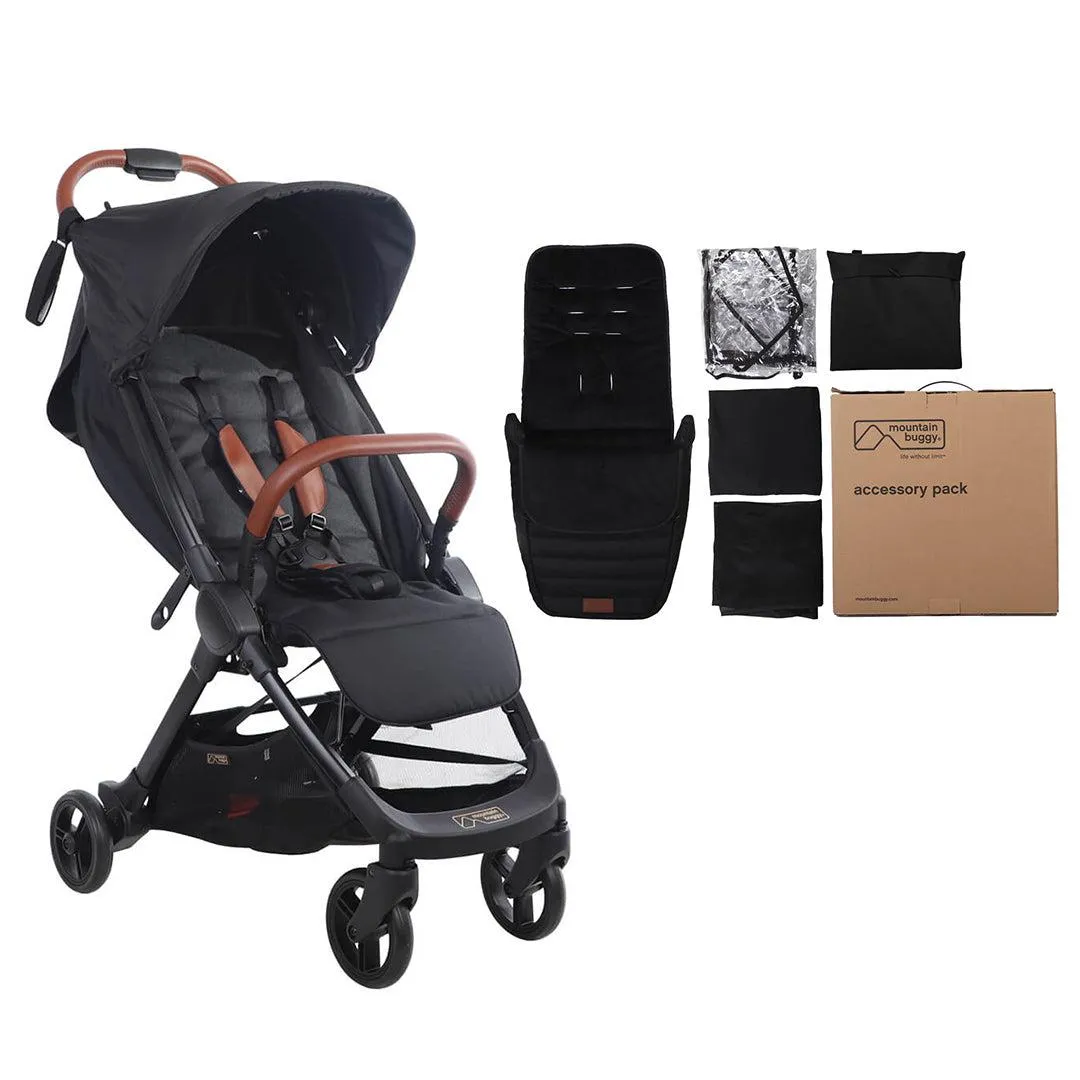 Mountain Buggy Nano Urban Pushchair - Black