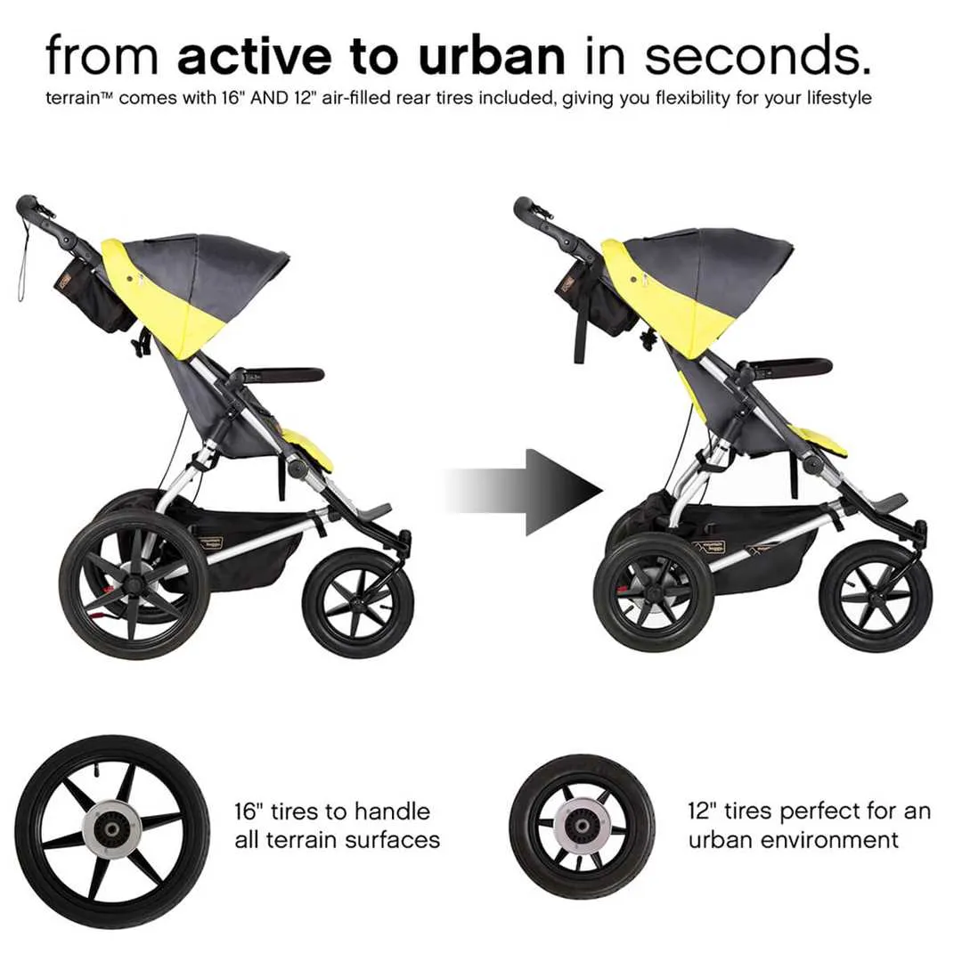 Mountain Buggy Terrain Pushchair - Onyx