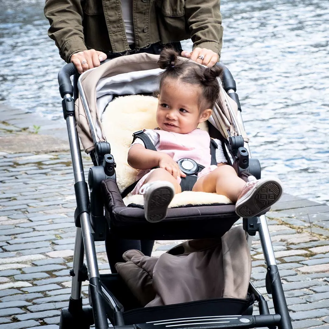 Naturally Sheepskins Original Sheepskin Pram Liner - Natural