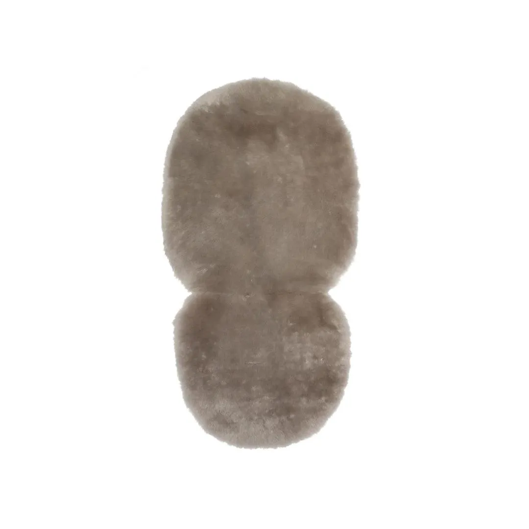 Naturally Sheepskins Snuggler Sheepskin Pram Liner - Taupe