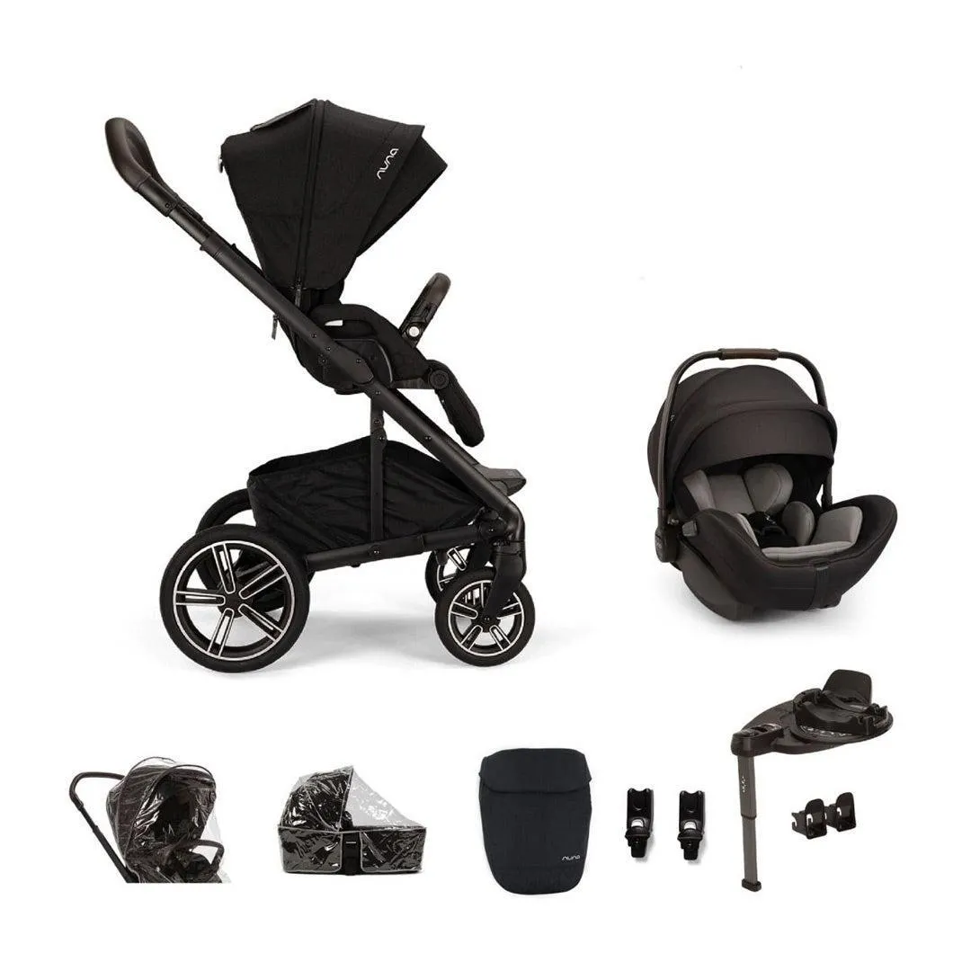 Nuna MIXX Next with ARRA Flex & Base Curv Travel System Bundle