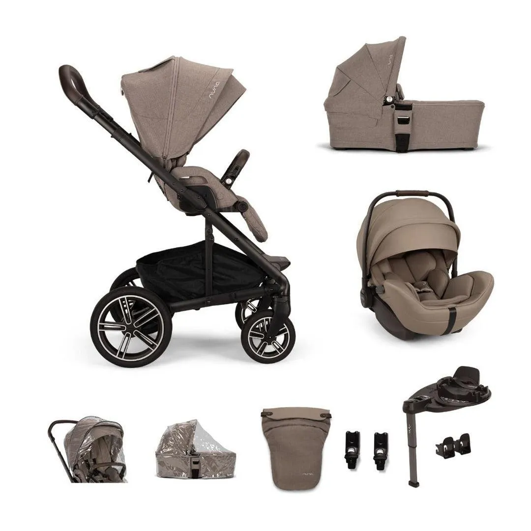 Nuna MIXX Next with ARRA Flex & Base Curv Travel System Bundle