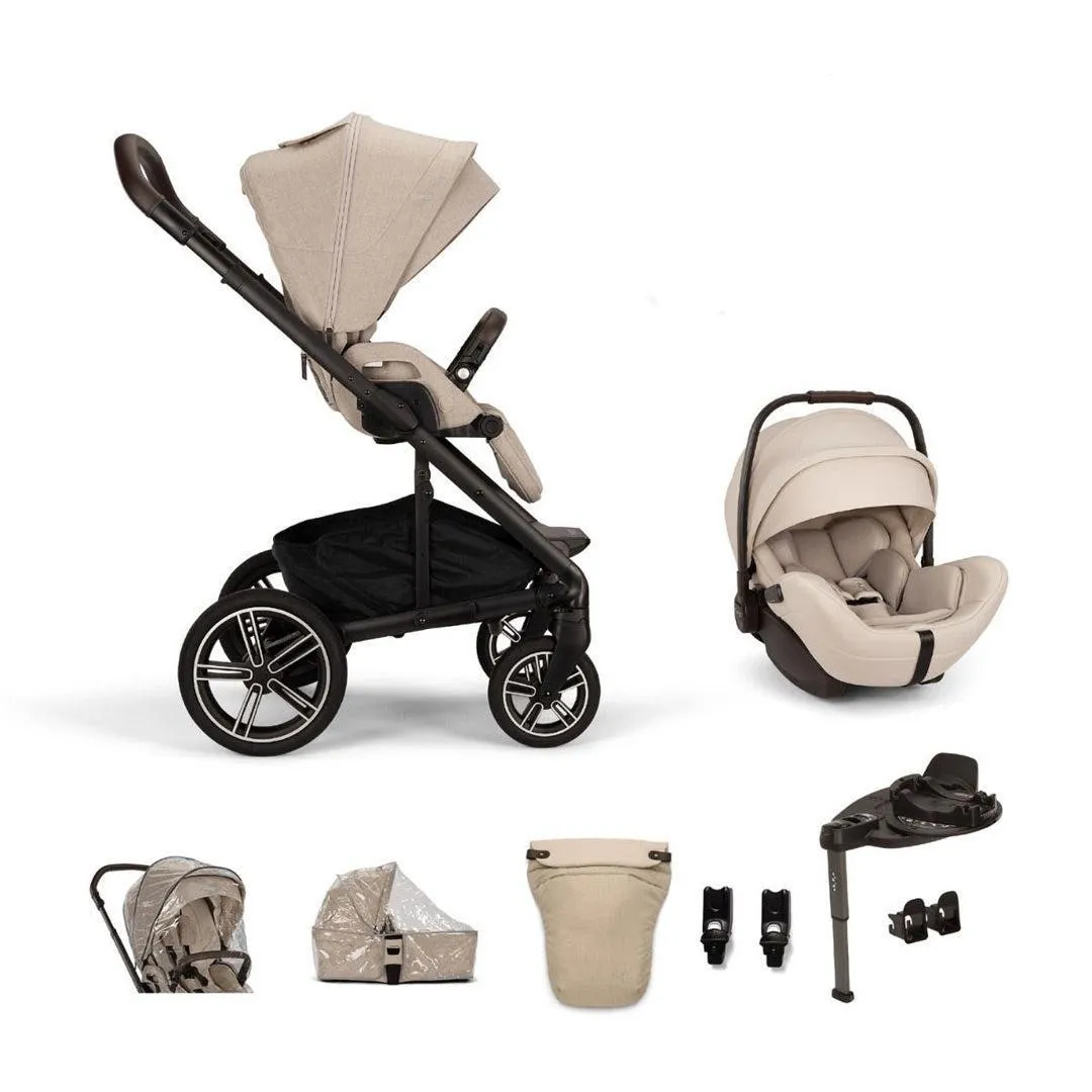 Nuna MIXX Next with ARRA Flex & Base Curv Travel System Bundle