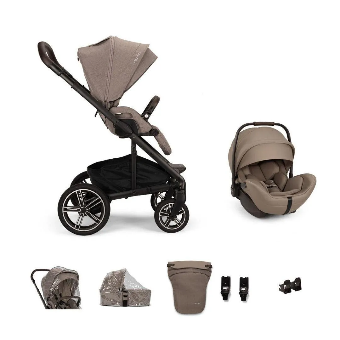 Nuna MIXX Next with ARRA Flex & Base Curv Travel System Bundle