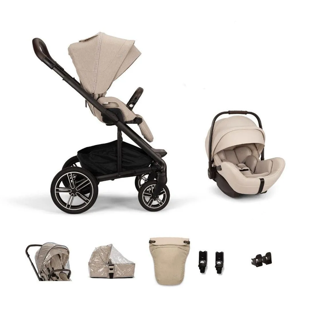 Nuna MIXX Next with ARRA Flex & Base Curv Travel System Bundle