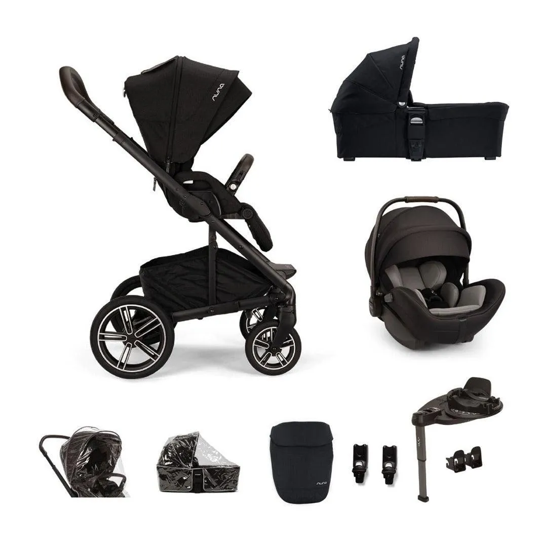Nuna MIXX Next with ARRA Flex & Base Curv Travel System Bundle