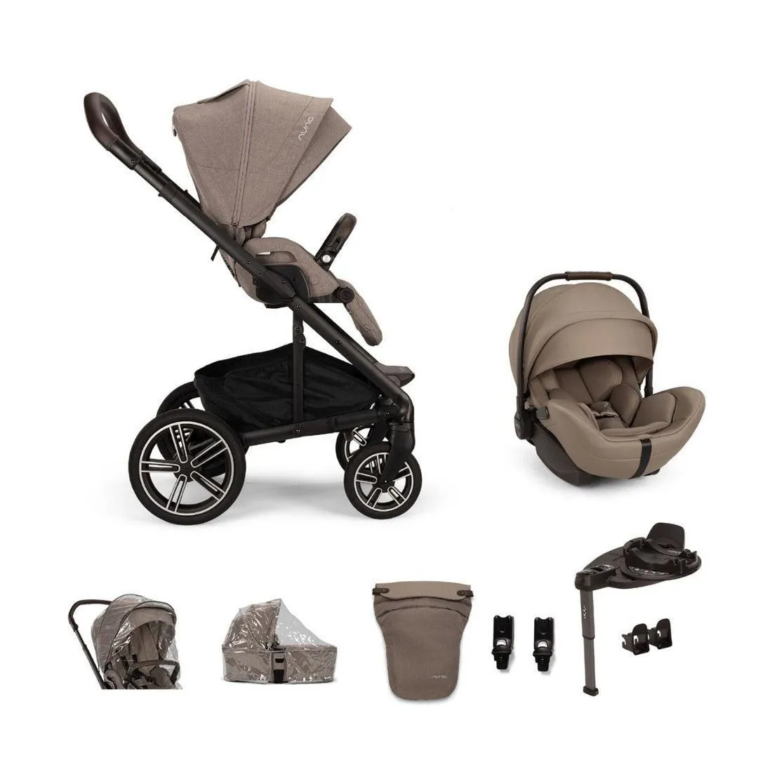 Nuna MIXX Next with ARRA Flex & Base Curv Travel System Bundle