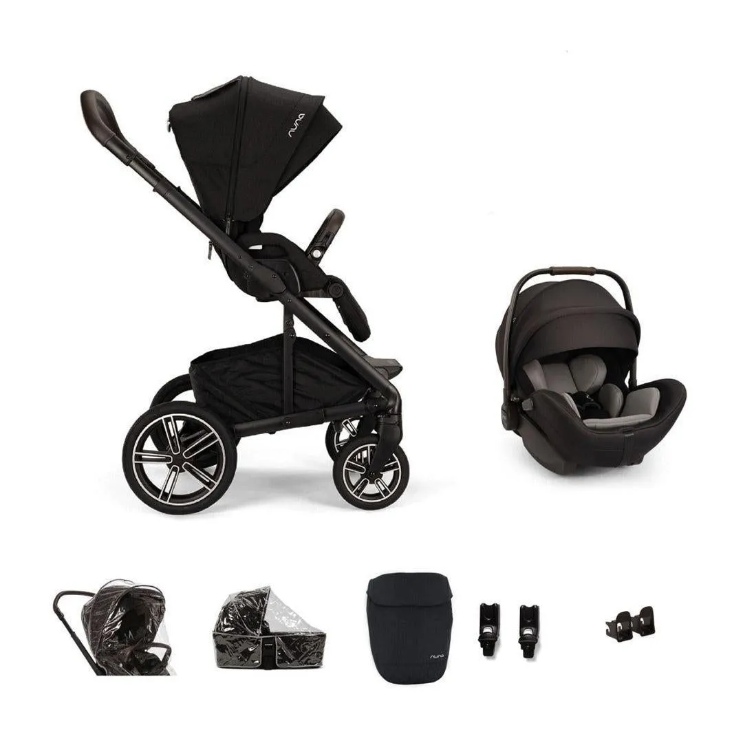 Nuna MIXX Next with ARRA Flex & Base Curv Travel System Bundle