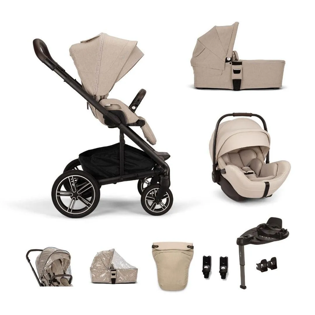 Nuna MIXX Next with ARRA Flex & Base Curv Travel System Bundle
