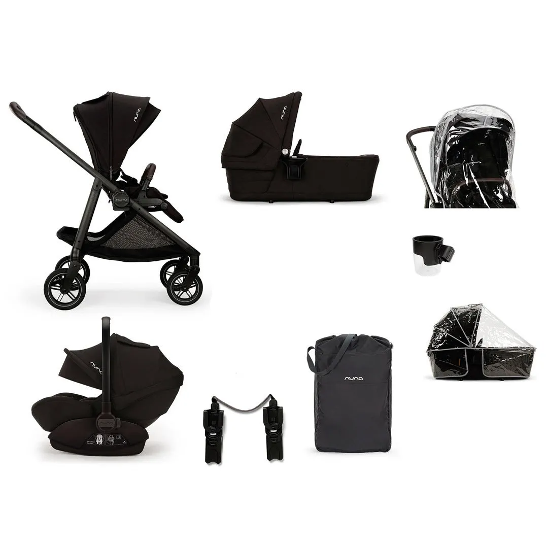 Nuna SWIV Stroller   ARRA NEXT Travel System - Caviar