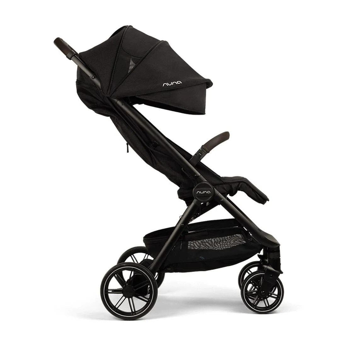 Nuna TRVL LX Compact Stroller  - Caviar