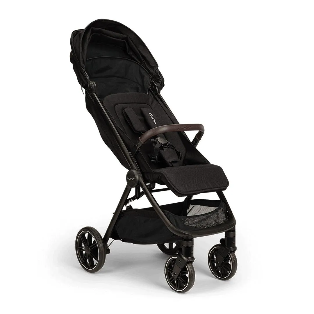 Nuna TRVL LX Compact Stroller  - Caviar