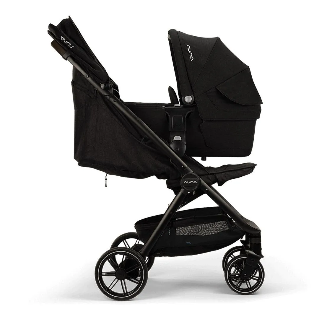 Nuna TRVL LX Compact Stroller  - Caviar