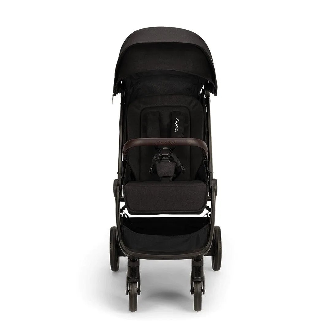 Nuna TRVL LX Compact Stroller  - Caviar