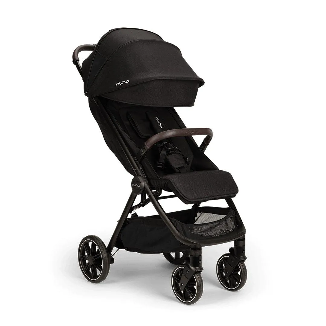 Nuna TRVL LX Compact Stroller  - Caviar