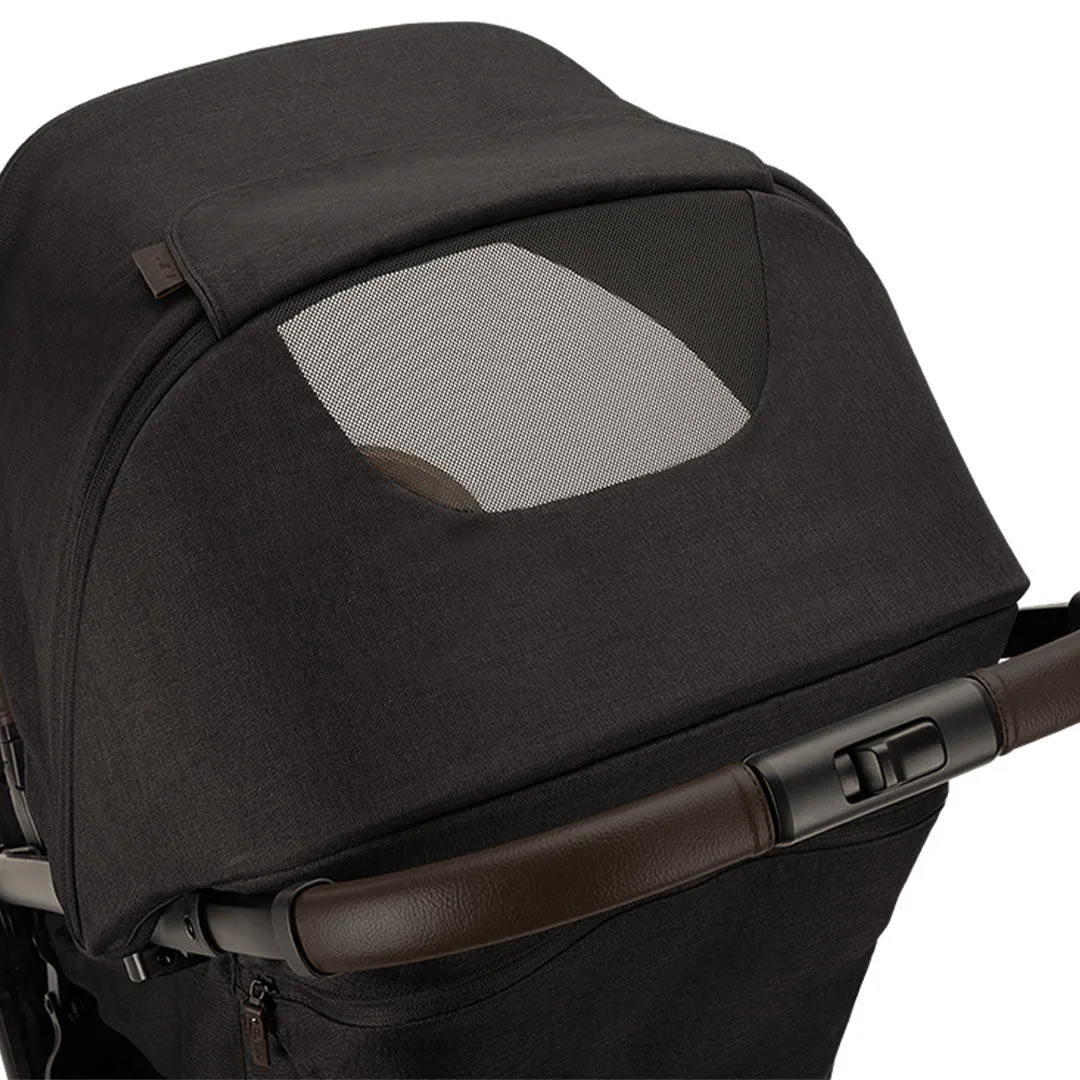 Nuna TRVL LX Compact Stroller  - Caviar