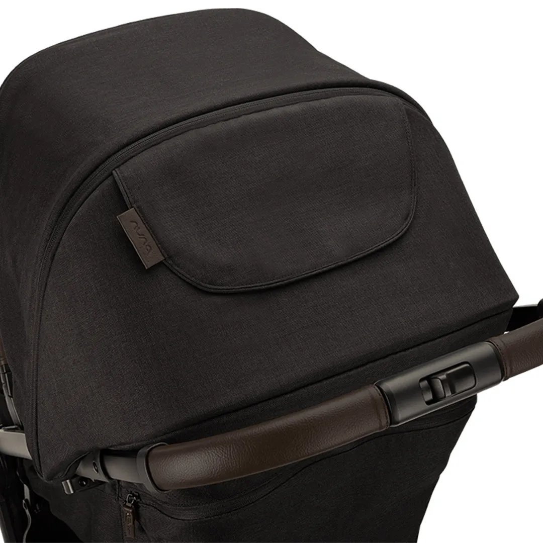 Nuna TRVL LX Compact Stroller  - Caviar