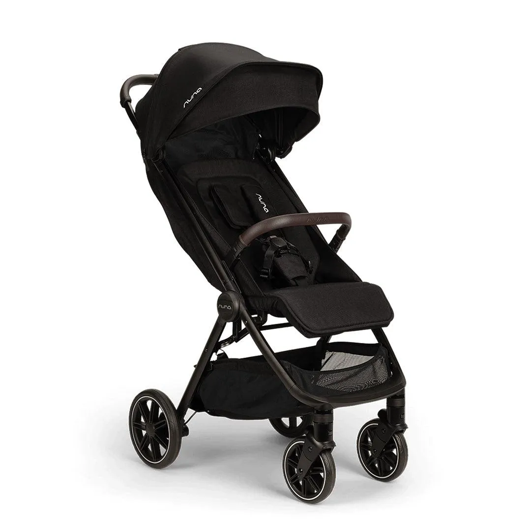 Nuna TRVL LX Compact Stroller  - Caviar