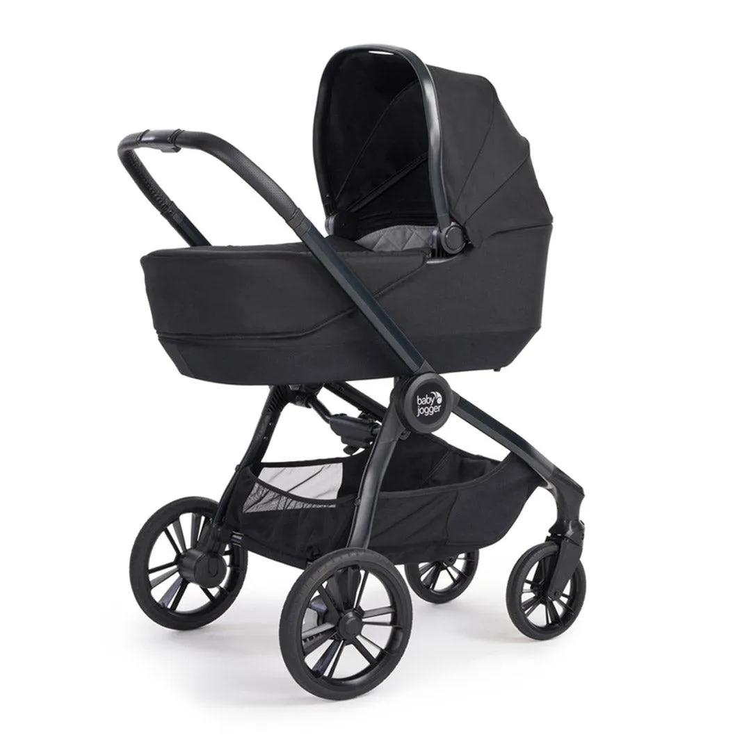 [Preloved] Baby Jogger City Sights Bundle - Stroller   Carrycot   Weather Shield   Belly Bar - Rich Black