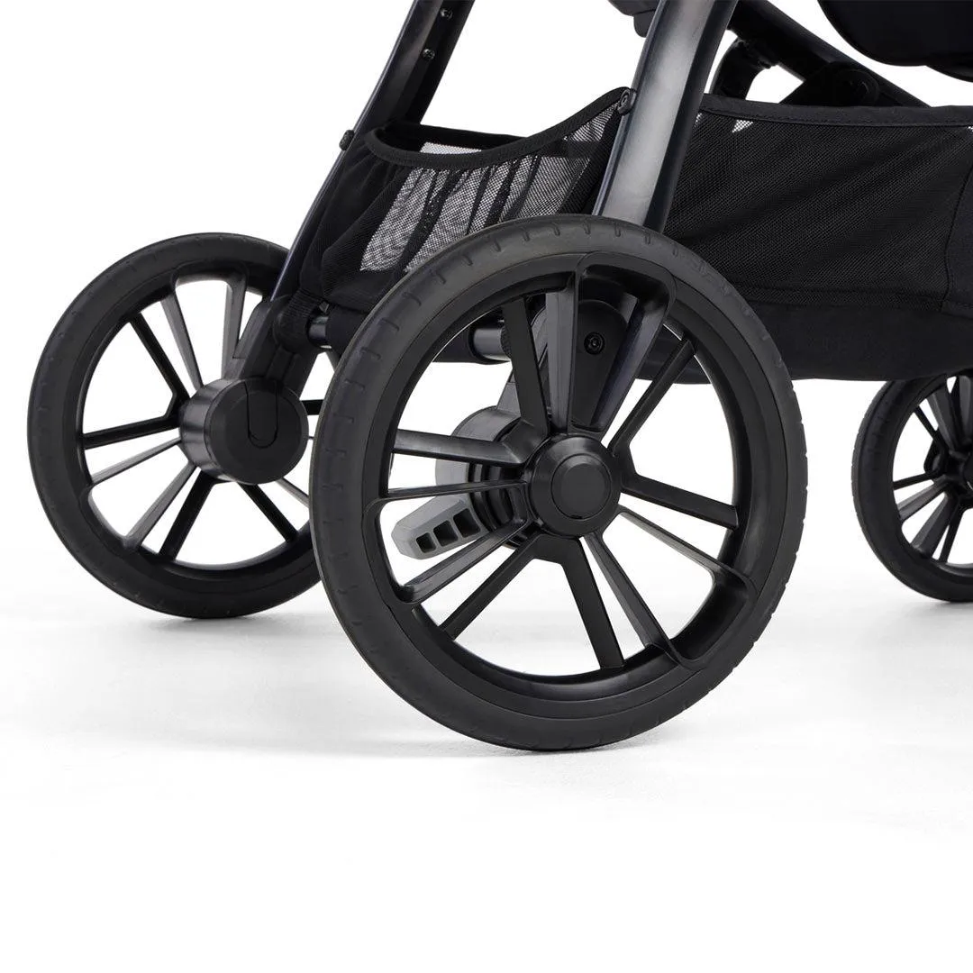 [Preloved] Baby Jogger City Sights Bundle - Stroller   Carrycot   Weather Shield   Belly Bar - Rich Black