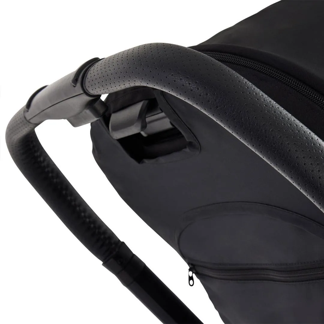 [Preloved] Baby Jogger City Sights Bundle - Stroller   Carrycot   Weather Shield   Belly Bar - Rich Black