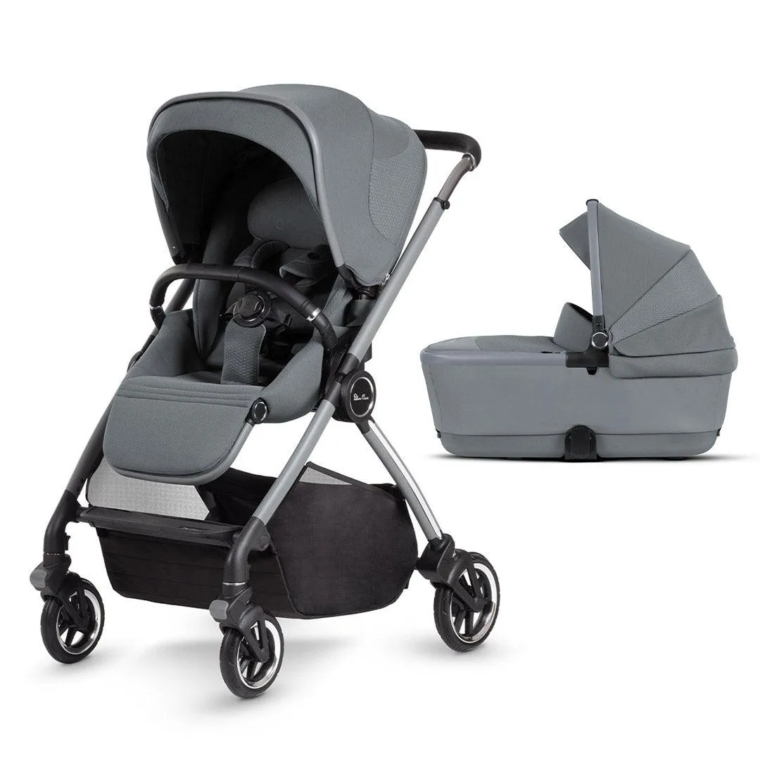 [Preloved] Silver Cross Dune Pushchair - Glacier