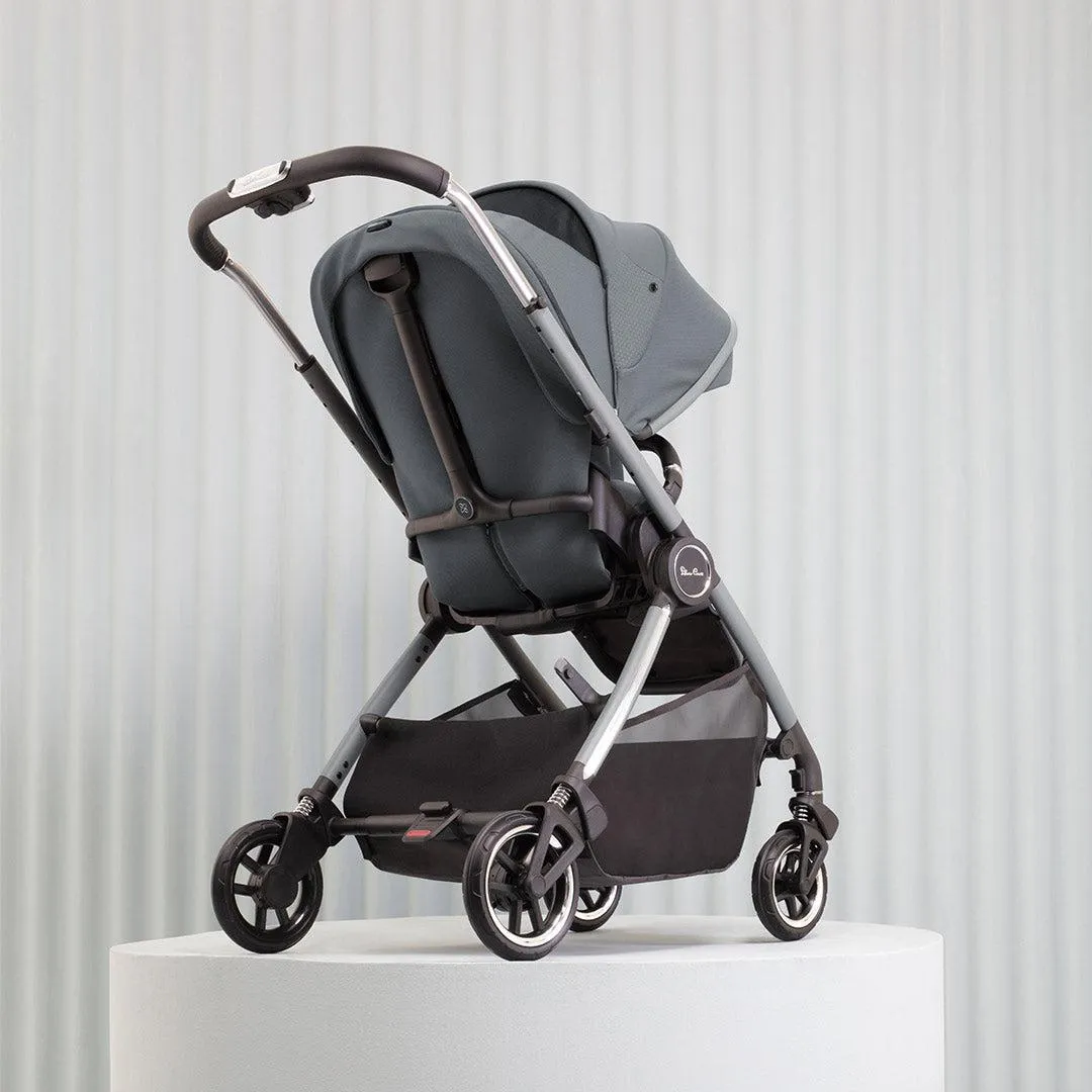 [Preloved] Silver Cross Dune Pushchair - Glacier