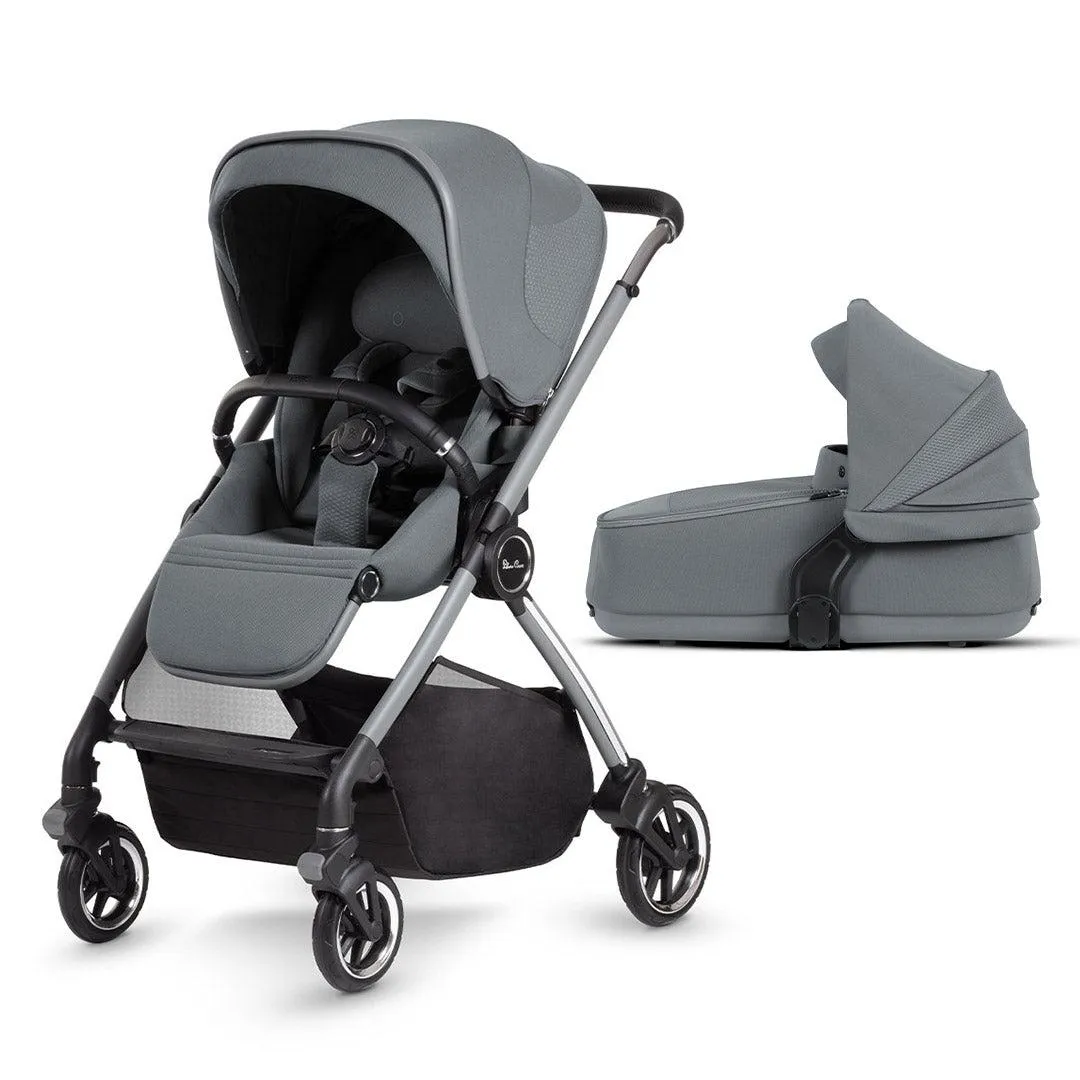 [Preloved] Silver Cross Dune Pushchair - Glacier