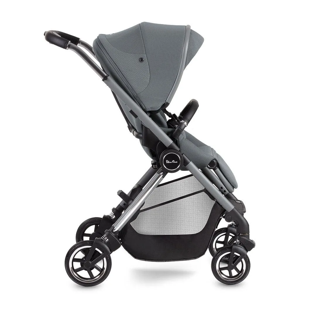 [Preloved] Silver Cross Dune Pushchair - Glacier