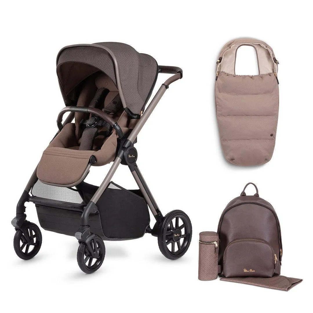 [Preloved] Silver Cross Reef Pushchair - Earth