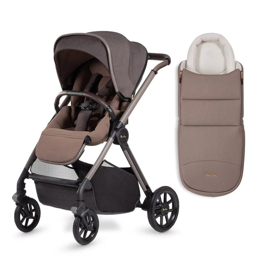 [Preloved] Silver Cross Reef Pushchair - Earth