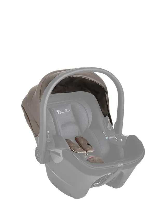 Silver Cross Dream Hood   Harness Pads - Frappe