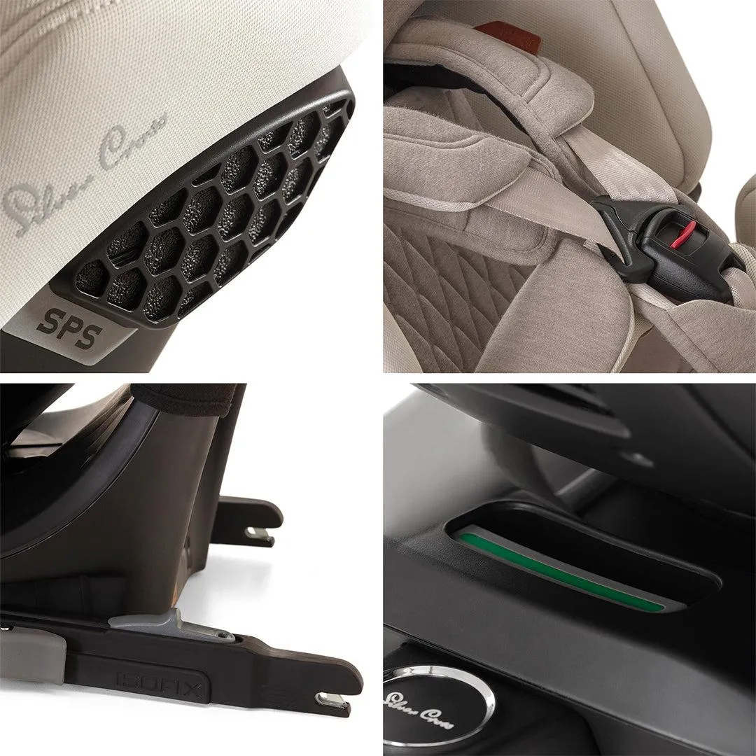 Silver Cross Motion 2 All Size Car Seat - Almond