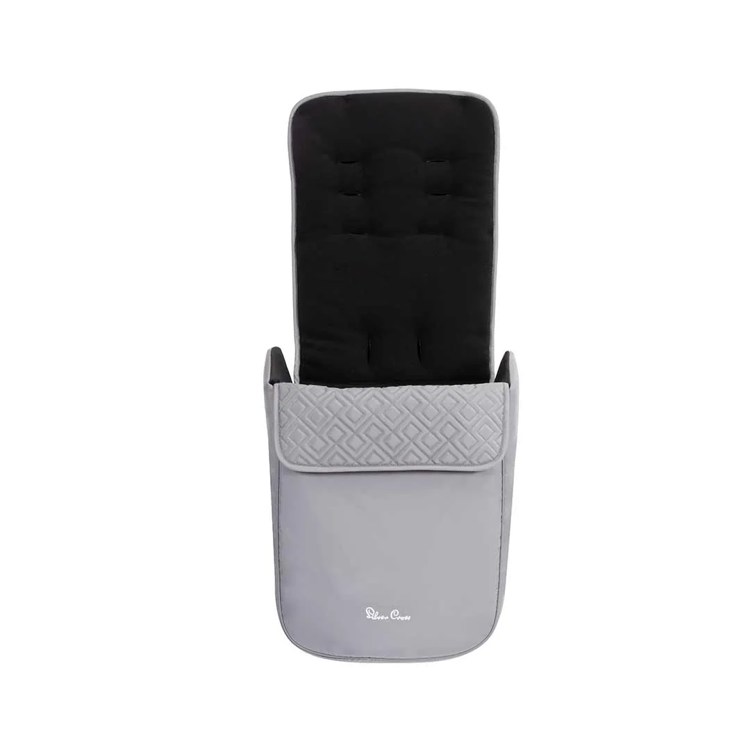 Silver Cross Zest Footmuff - Silver