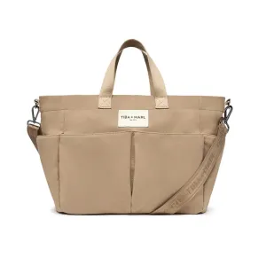 Tiba   Marl Pocket Tote - Desert