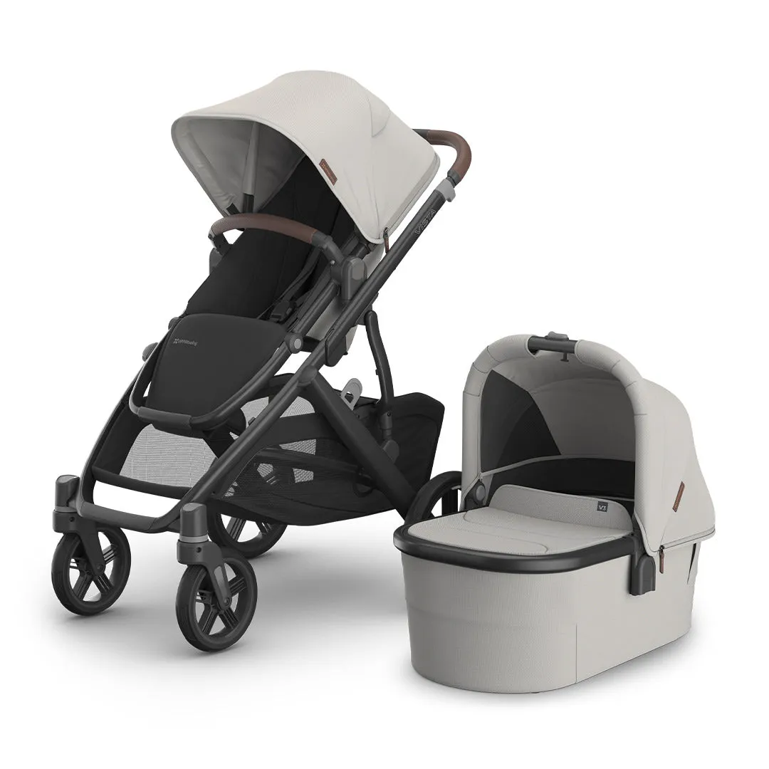 UPPAbaby Vista V3 Pushchair - Savannah - Pearl Grey