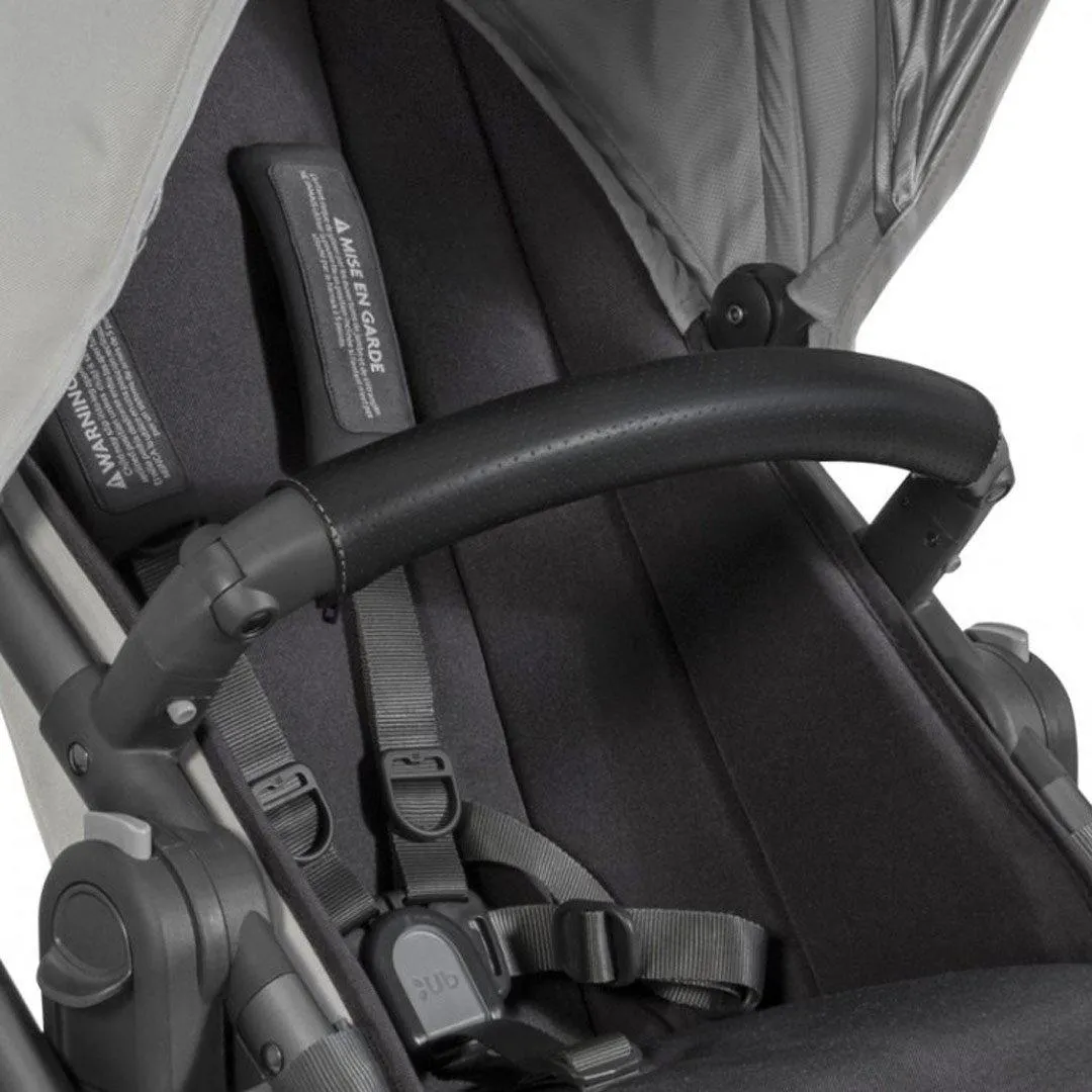 UPPAbaby VISTA/CRUZ Leather Bumper Bar Cover - Black