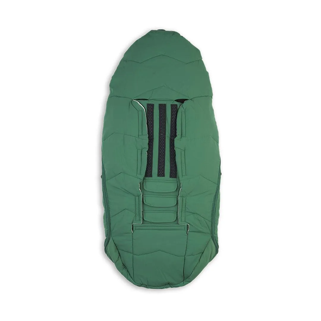 Voksi Explorer Footmuff - Grass Green - Wings