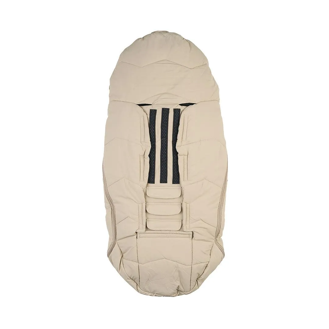 Voksi Explorer Footmuff - Seashell Sand - Wings
