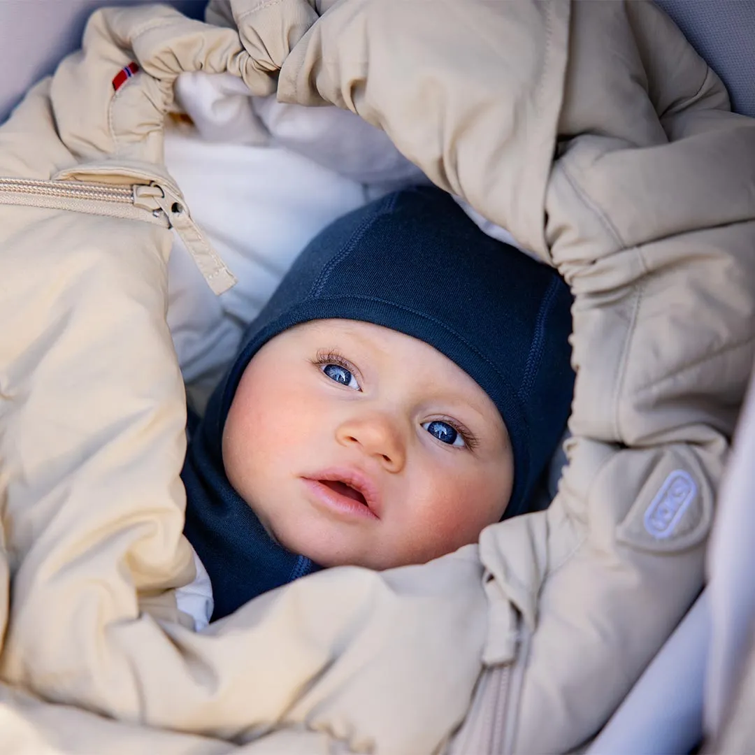 Voksi Explorer Footmuff - Seashell Sand - Wings