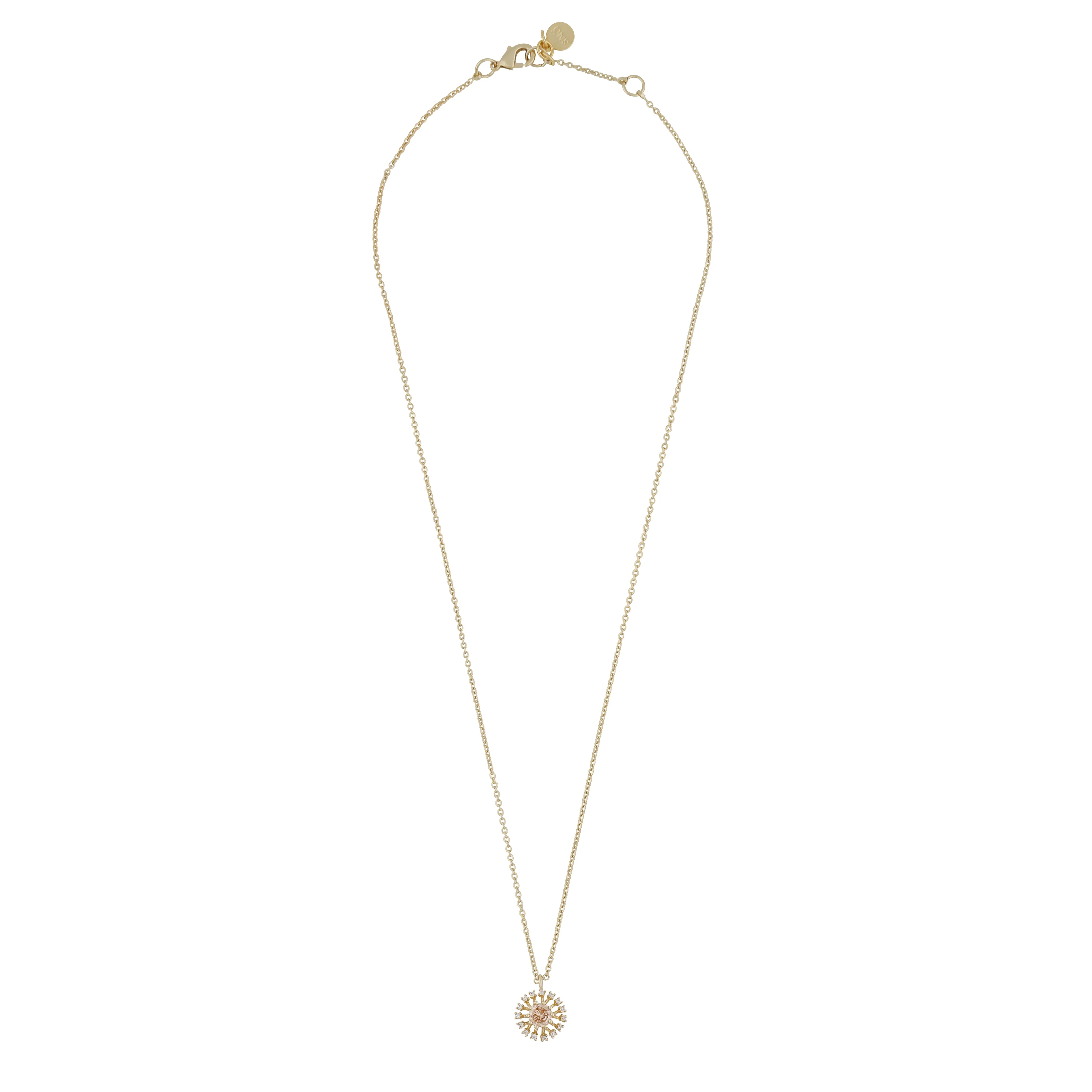 Wiz Pendant Necklace | Gold Plated with Cubic Zirconia